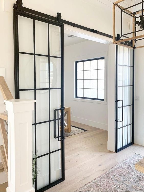 portamet slide loft steel doors