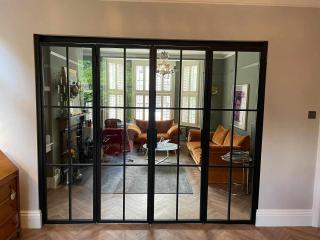bifolding steel crittall doors