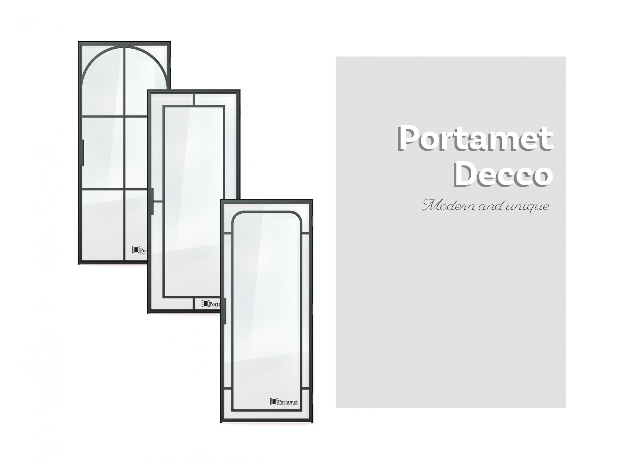 drzwi loftowe Portamet Decco