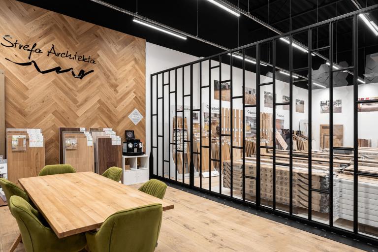 Ściana loftowa portamet